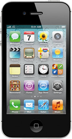 Смартфон APPLE iPhone 4S 16GB Black - Нововоронеж